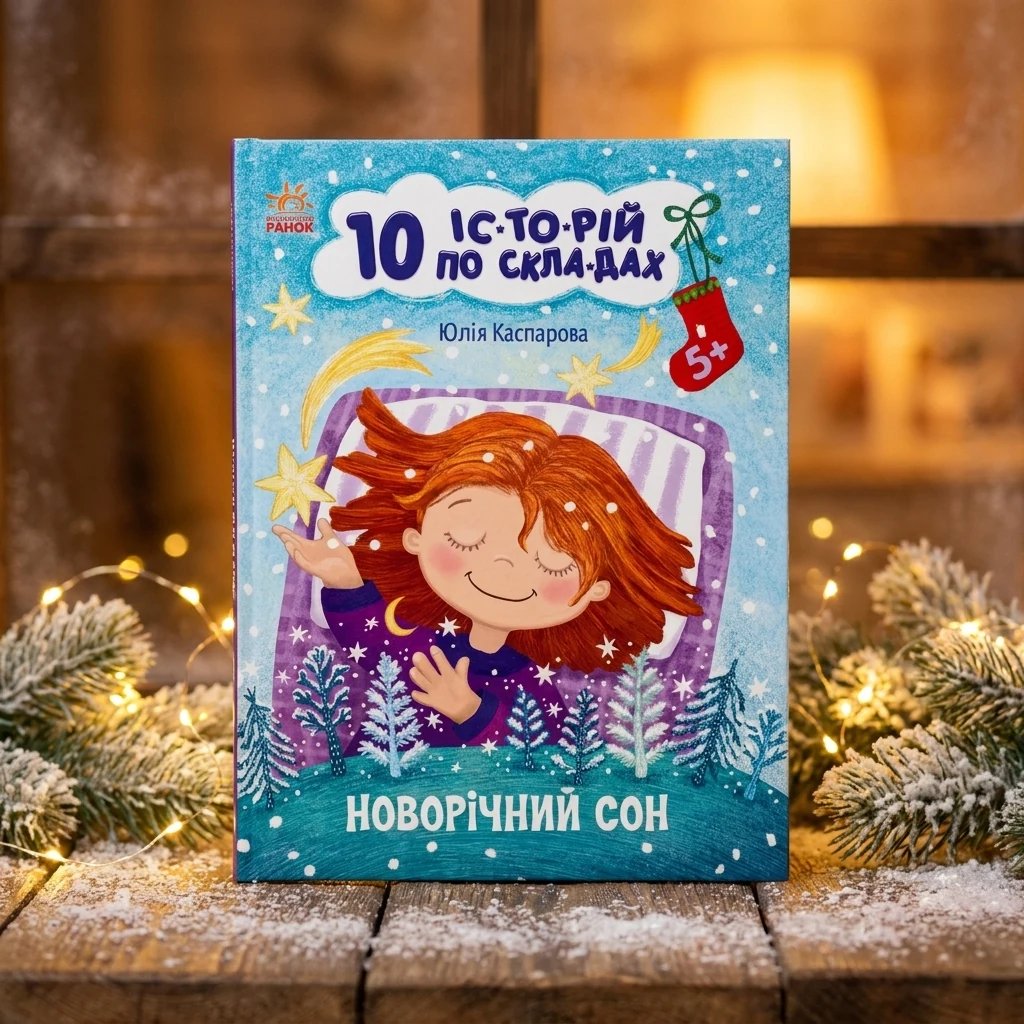 10 історій по складах.Новорічний сон. Ранок