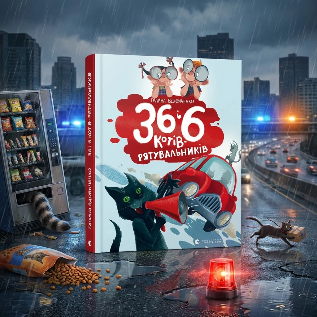 36 і 6 котів - рятувальників — Г. Вдовиченко