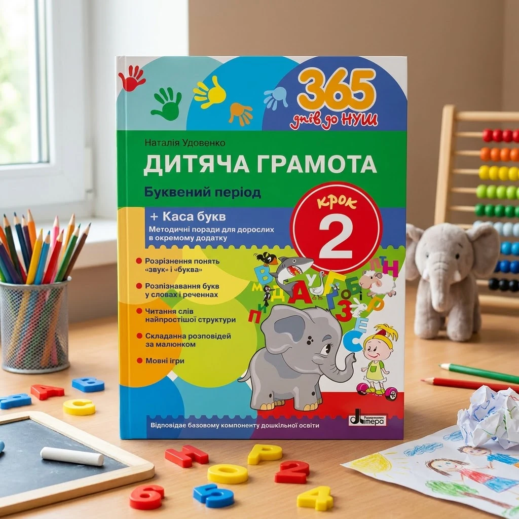 365 днів до НУШ. Дитяча грамота. Буквений період. Крок 2. Удовенко