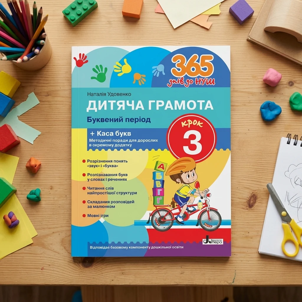 365 днів до НУШ. Дитяча грамота. Буквений період. Крок 3. Удовенко