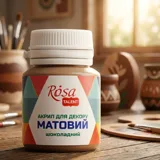 Акрилова фарба шоколадна матова ROSA TALENT — фото 1