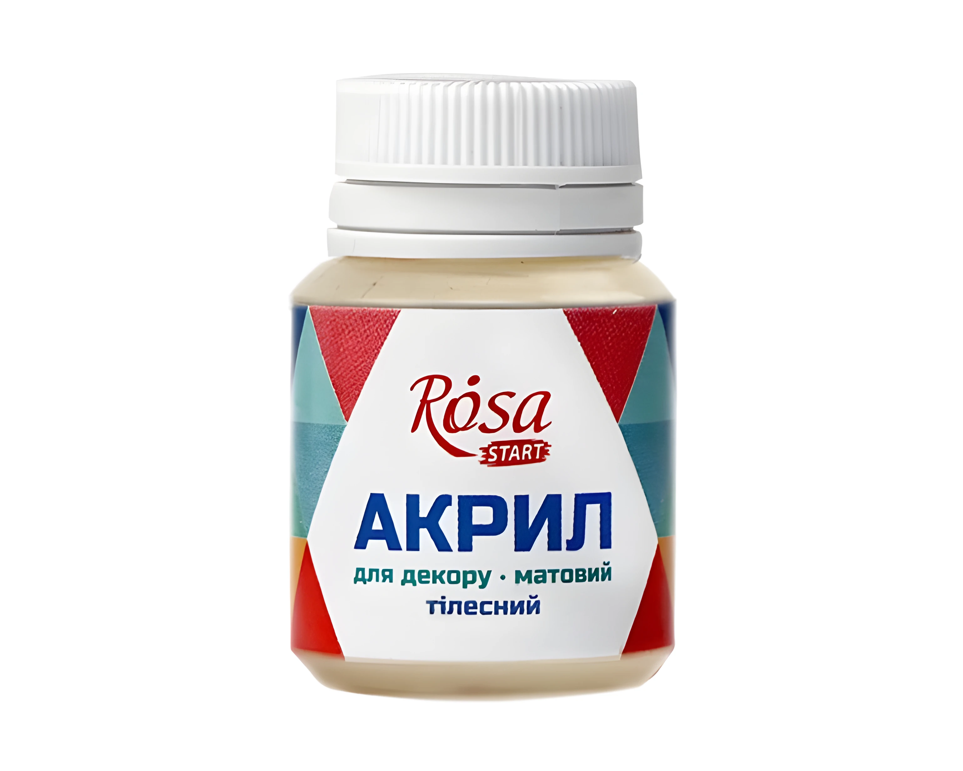 Акрил для декору ROSA START тілесний матовий — Хобі та декор