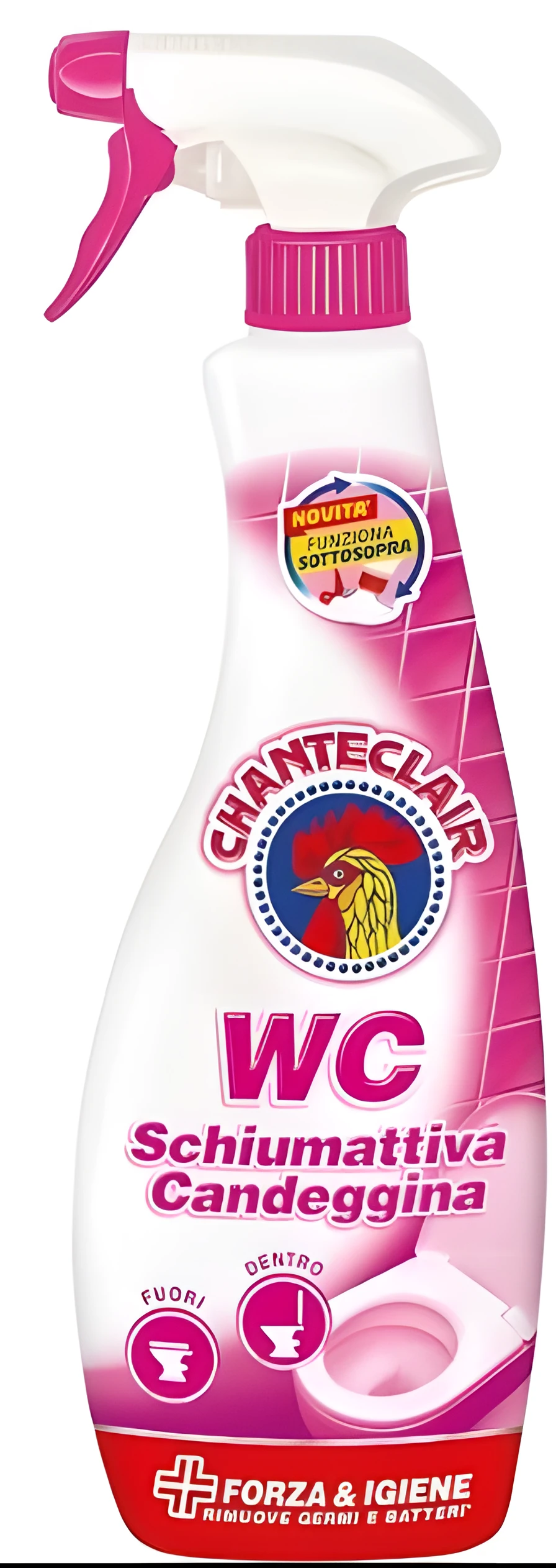 Активна піна для унітазу Chante Clair з відбілювачем 625 мл — Побутова хімія