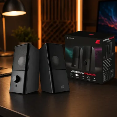 Акустична система 2E PCS202 USB Black (2E-PCS202BK)