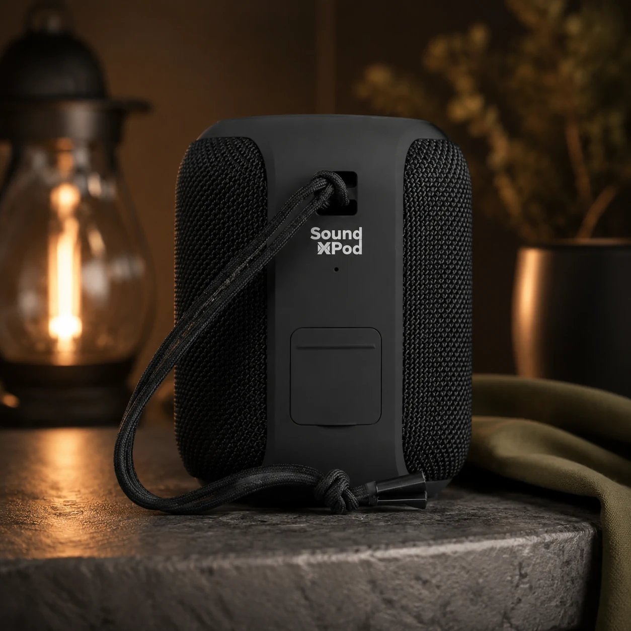 Акустична система 2E SoundXPod TWS MP3 Wireless Waterproof Black (2E-BSSXPWBK) — 