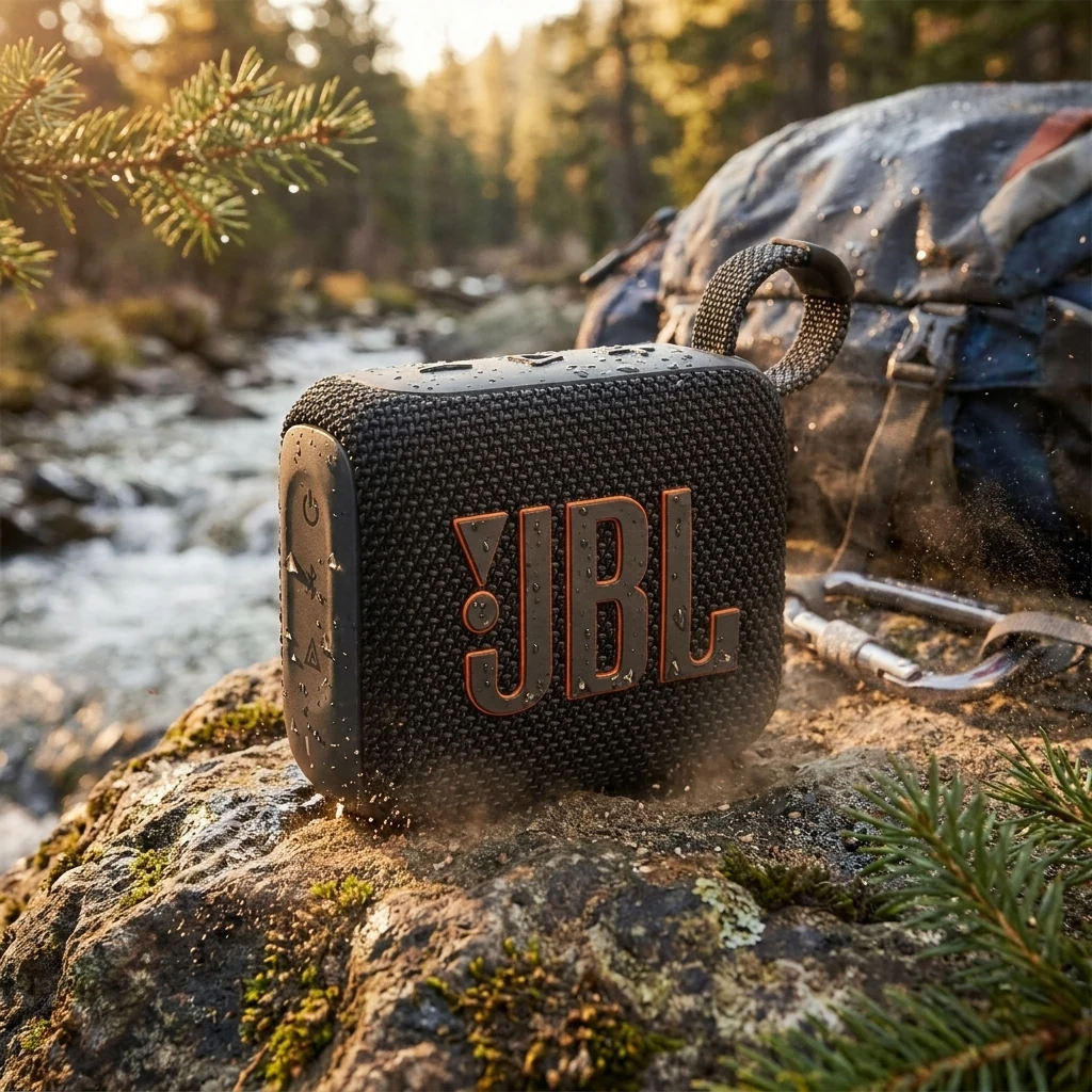 Акустична система JBL Go 4 Black (JBLGO4BLK) — Миші, клавіатури, навушники
