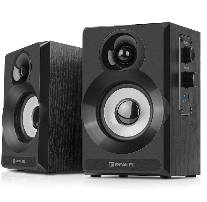 Акустична система REAL-EL S-217 Black — фото 2