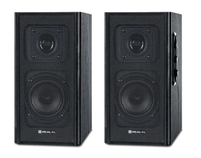 Акустична система REAL-EL S-250 Black — фото 2