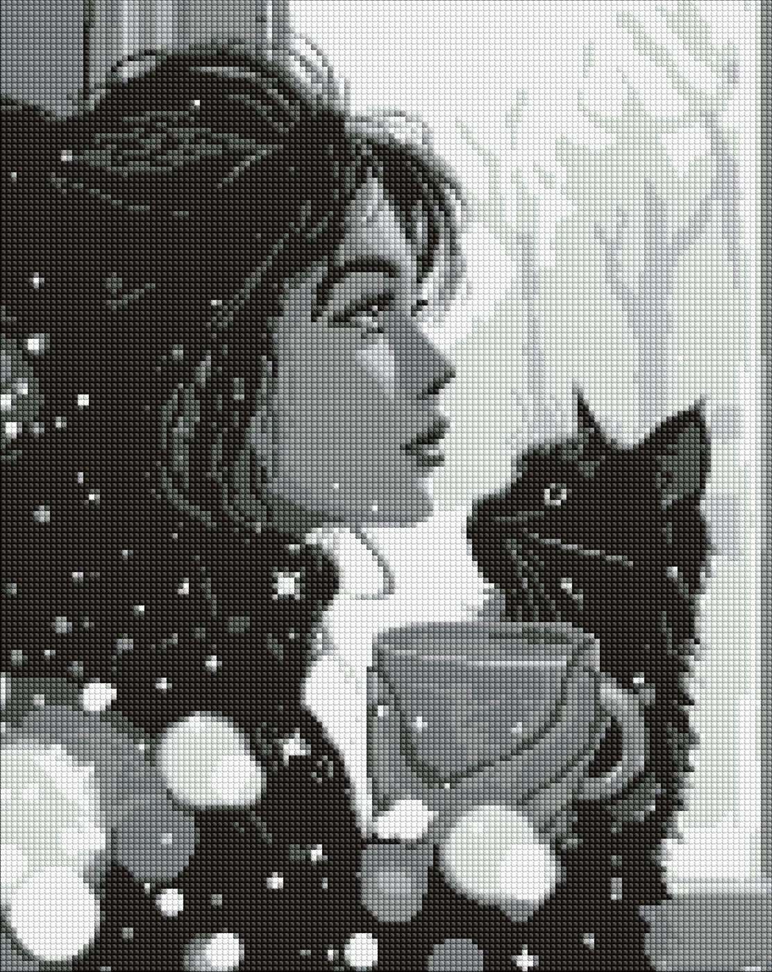 Алмазна мозаїка Ідейка на підрамнику Ранкова тиша 40х50см 8002