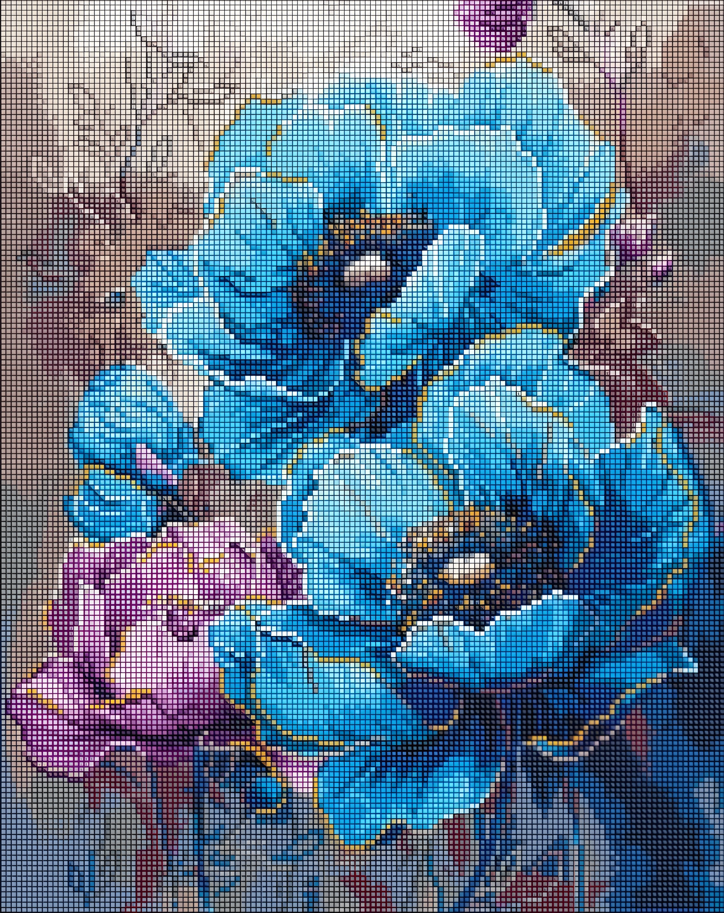 Алмазна мозаїка Ідейка Симфонія кольорів 40×50см — Хобі та декор