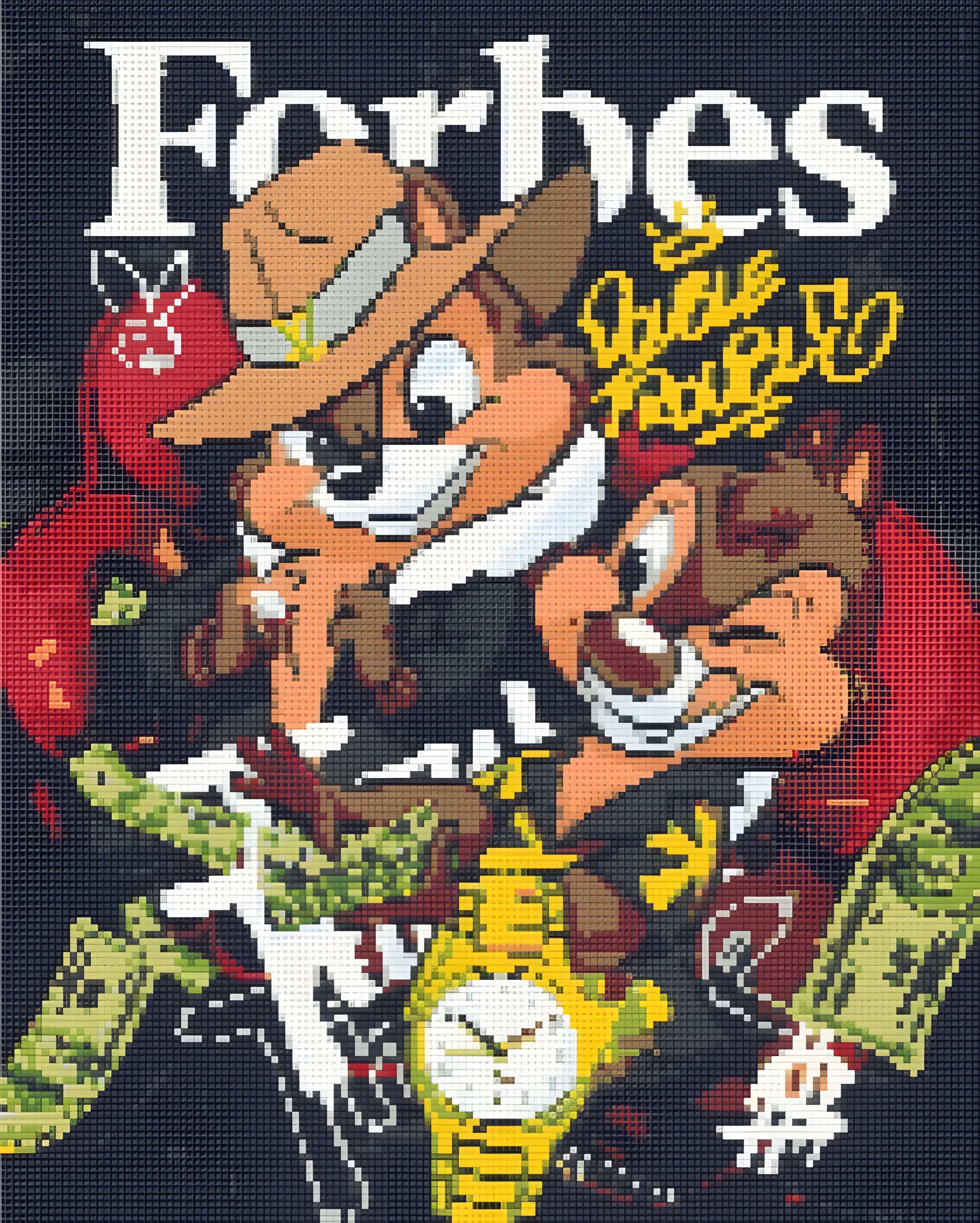 Алмазна мозаїка Origami UA Чіп і Дейл спішать на допомогу 40х50 см