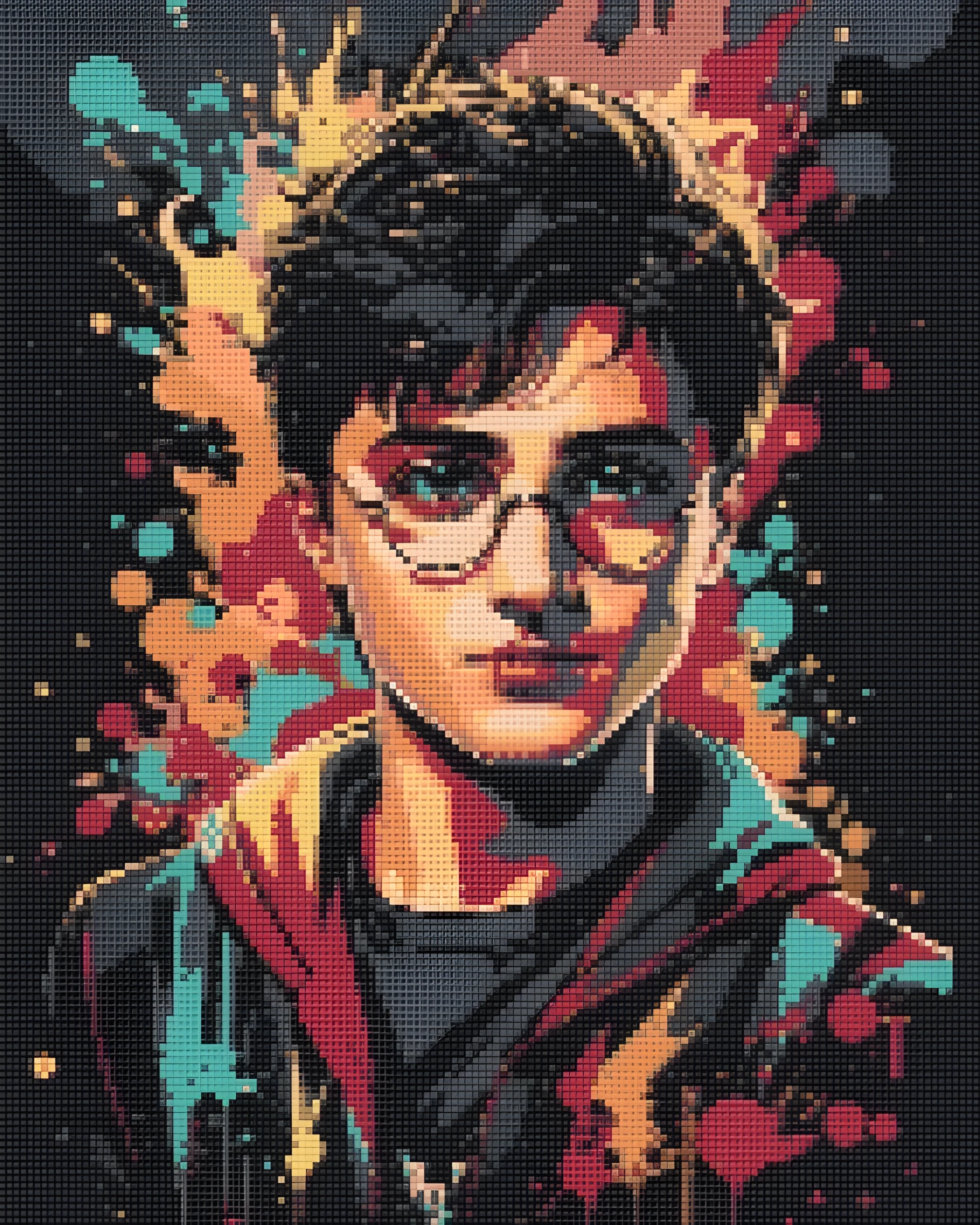 Алмазна мозаїка Origami UA Герої кіно Гаррі Потер 40х50 см