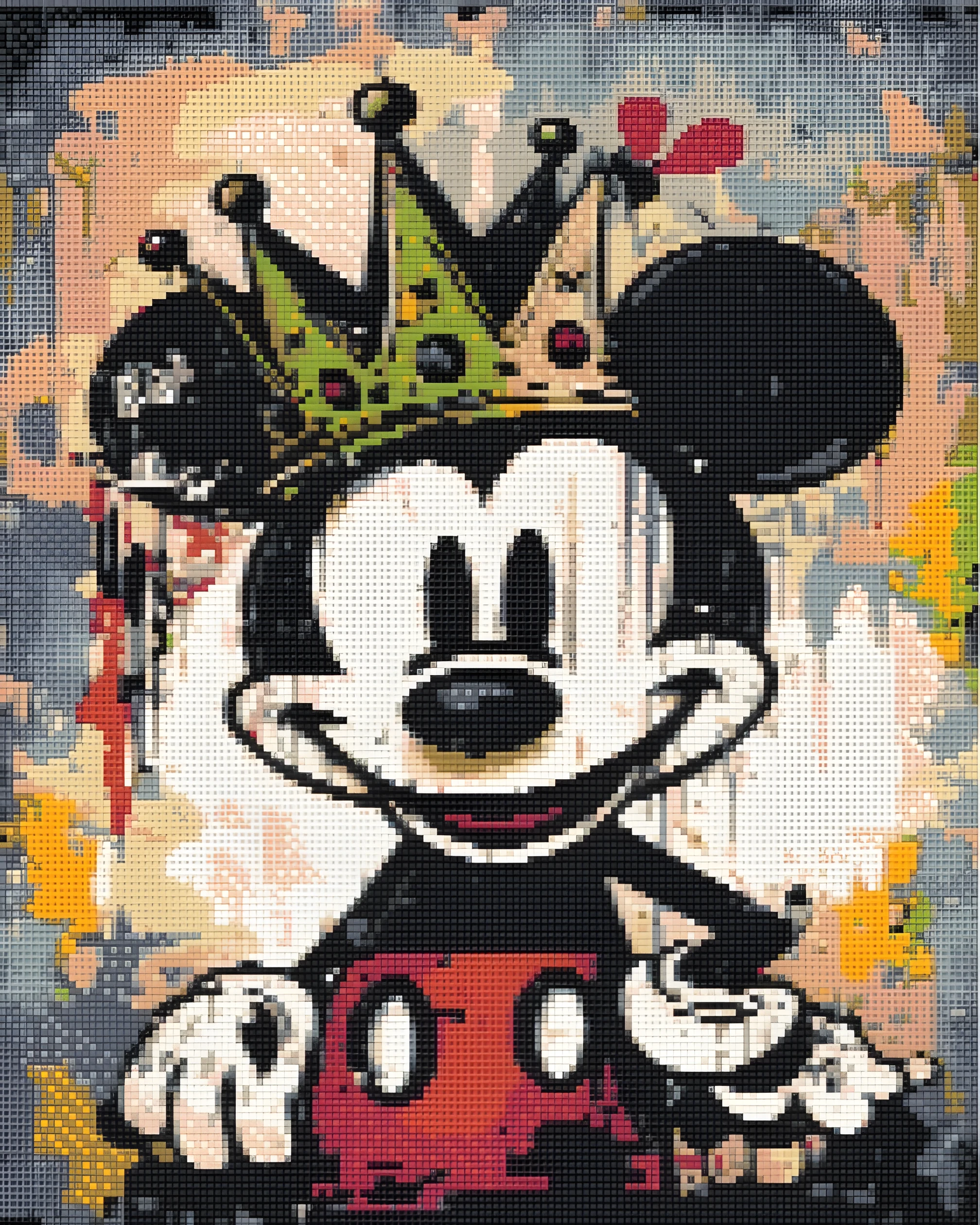 Алмазна мозаїка Origami UA Міккі Маус 40х50 см OD 3311