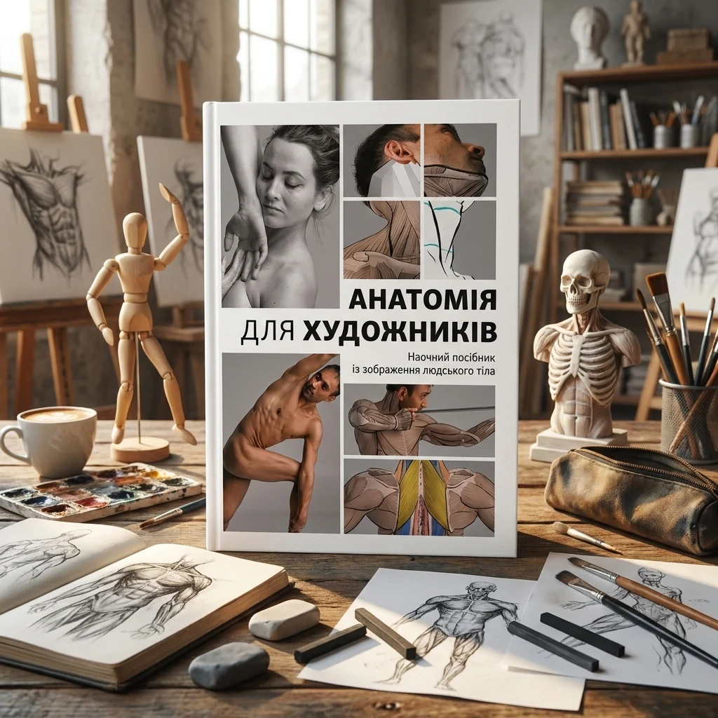 Анатомія для художників. Наочний посібник із зображення людського тіла — Д. Амін — Дім, сім'я, релігія