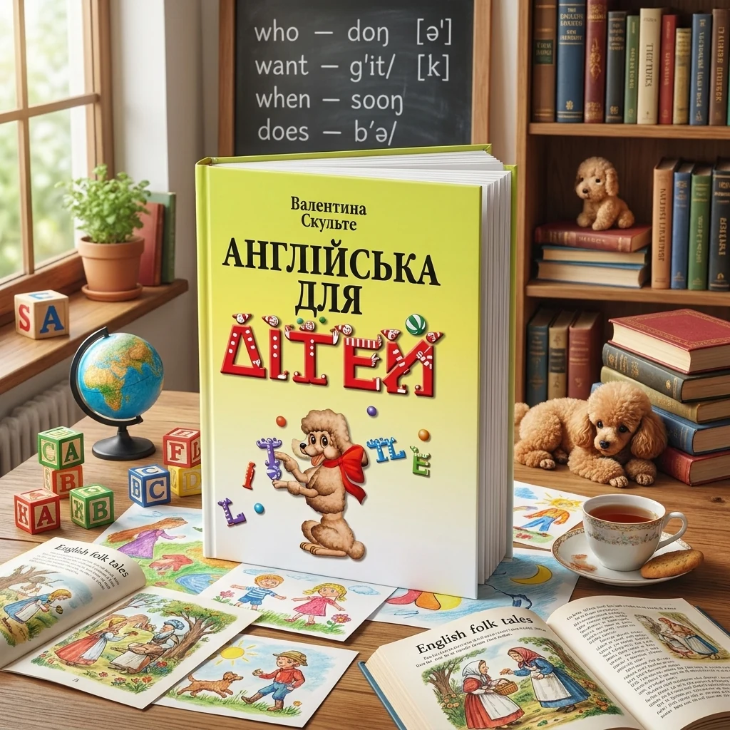 Англiйська для дiтей. Скульте.Арій