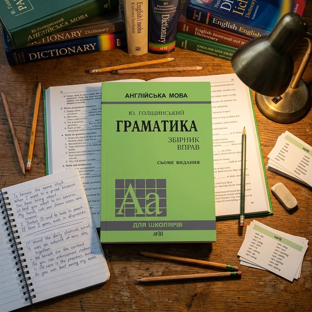 Англійська мова.Граматика.Збірник вправ.Голіцинський. Арій