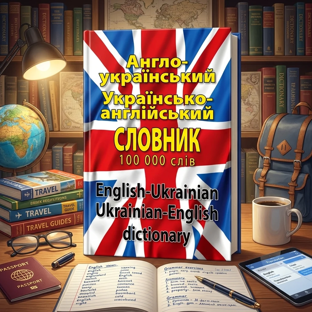 Англо-український, українсько-англійський словник 100 тисяч. Шевченко