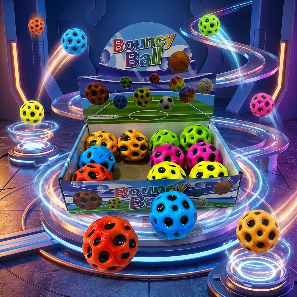 Антигравітаційний м'ячик 6.5см "Gravity Ball" стрибунець