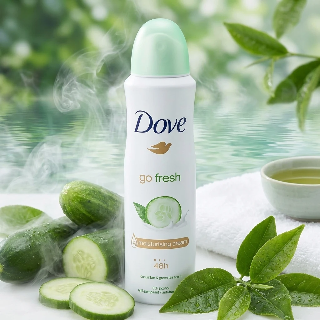 Антиперспірант аерозоль Dove Дотик свіжості 150мл
