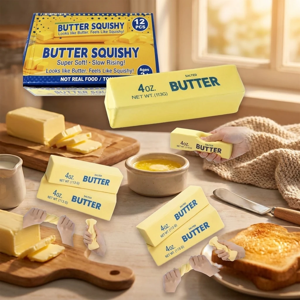 Антистрес сквіш масло "Butter"