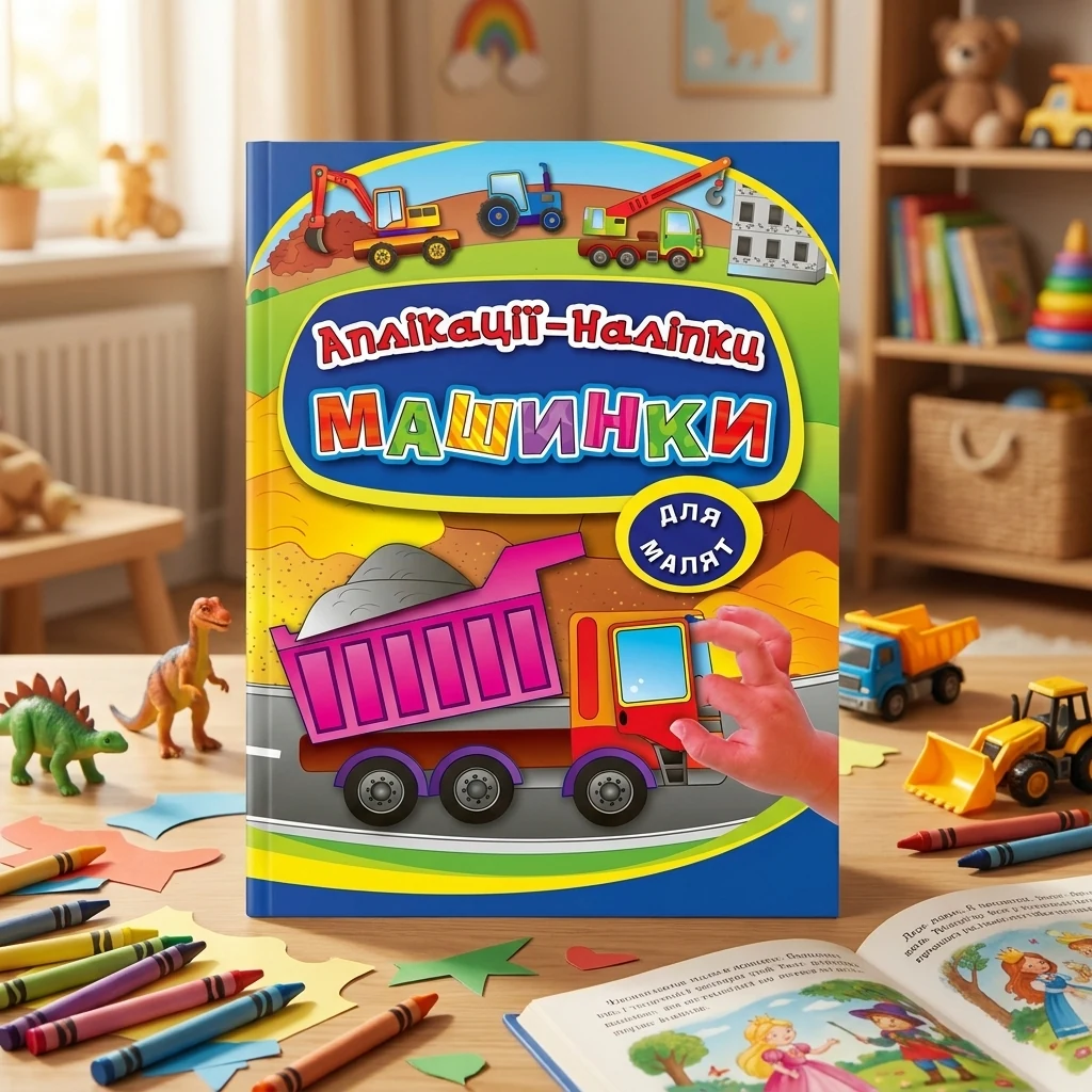 АПЛІКАЦІЯ наліпки Машинки