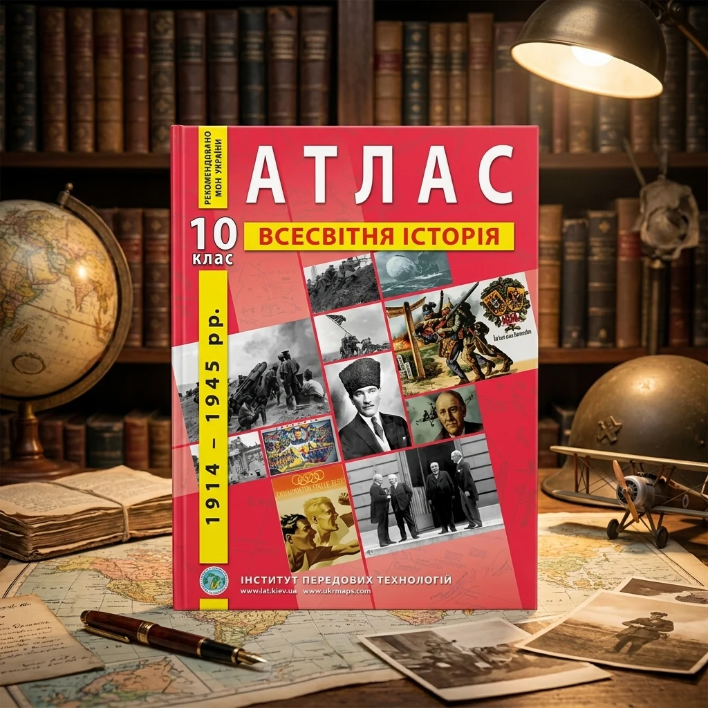 Атлас 10 клас Новітня історія (ІПТ)