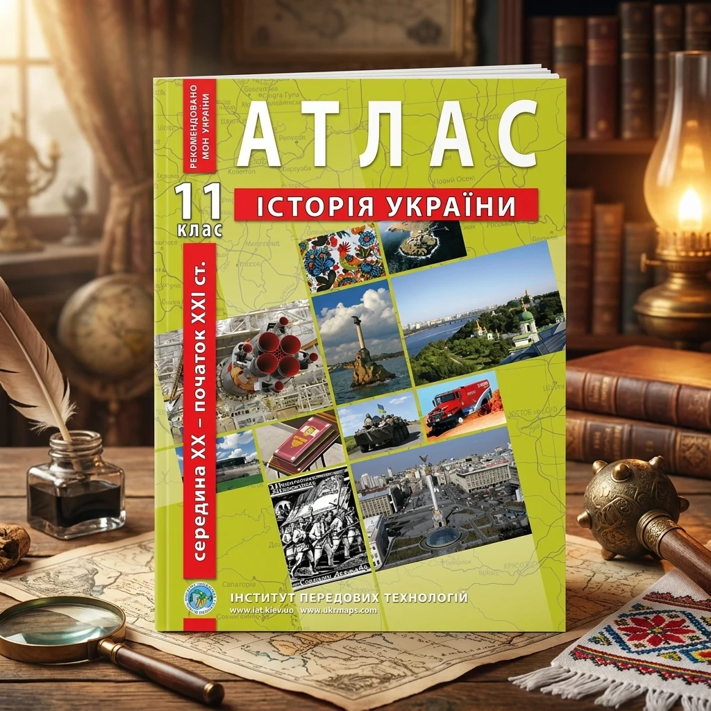 Атлас 11 клас Історія України (ІПТ)