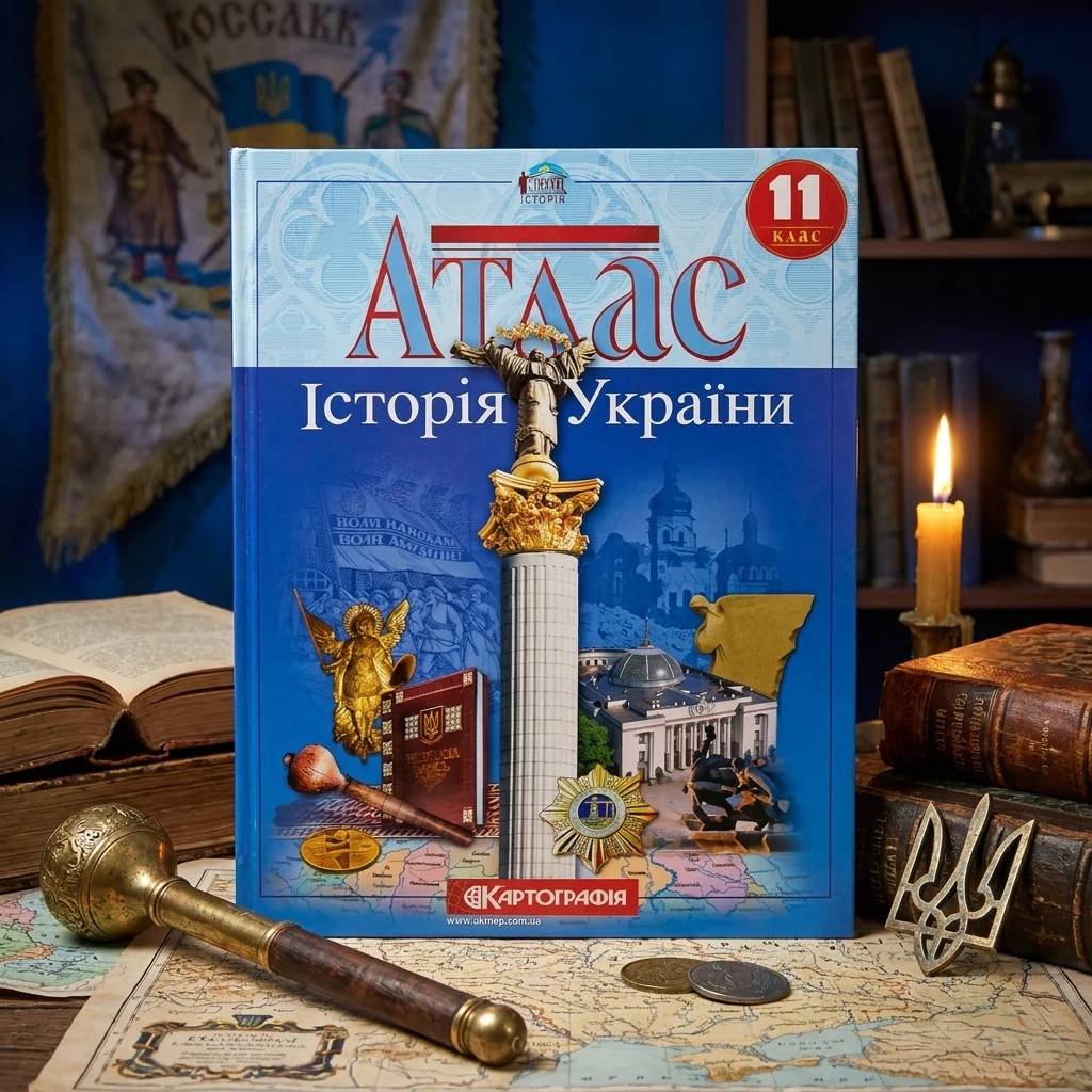 Атлас 11 клас "Історія України", Картографія