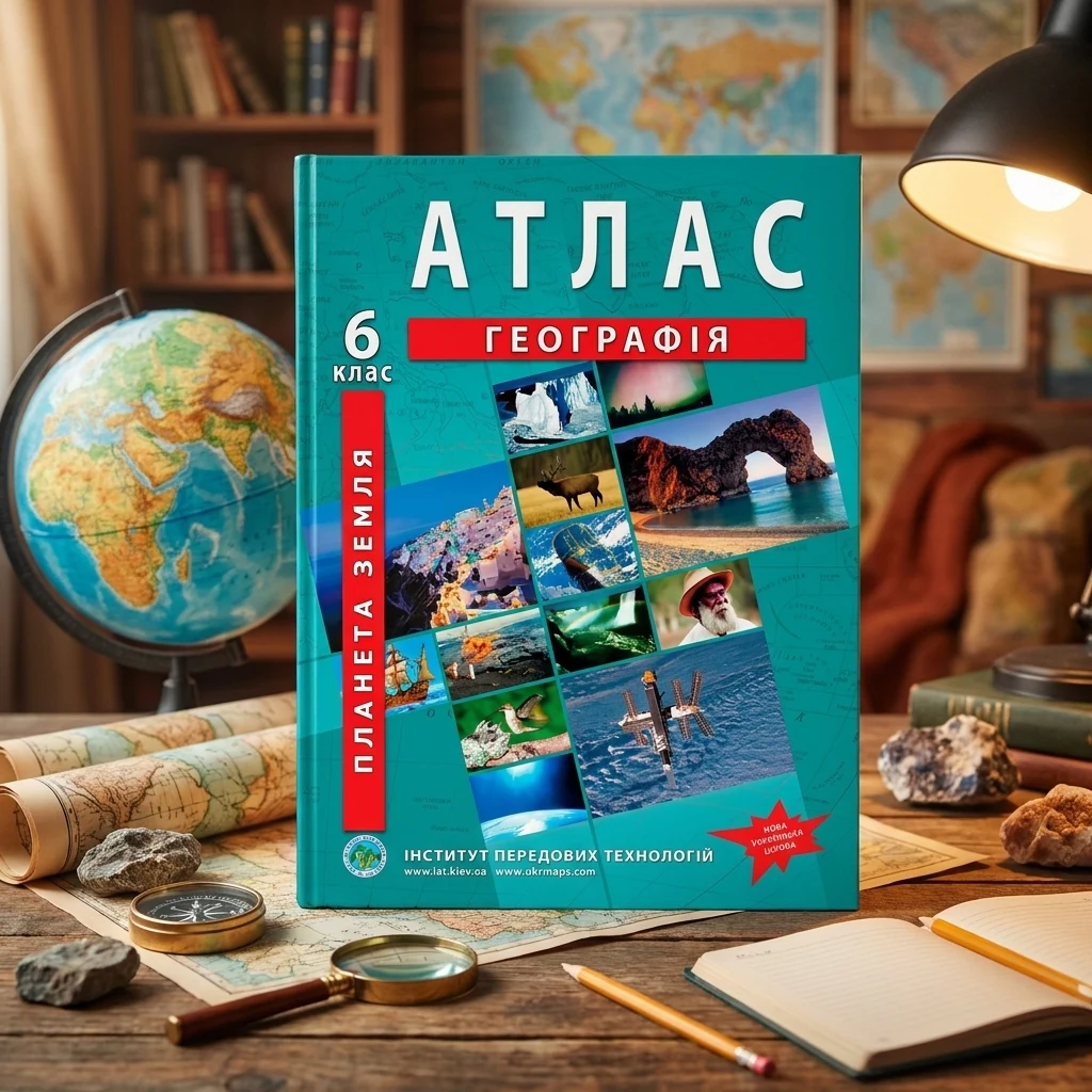 Атлас 6 клас Планета Земля (ІПТ) НУШ