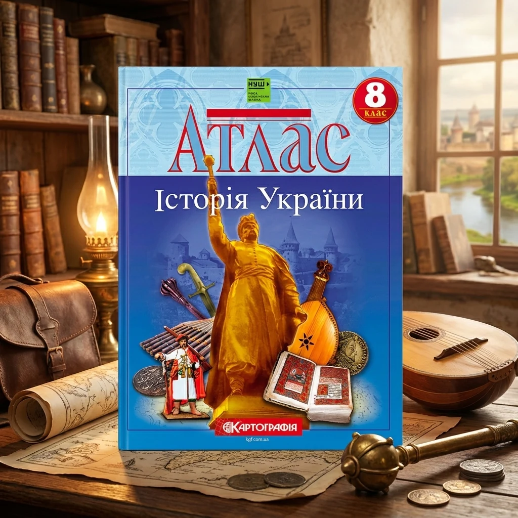 Атлас 8 клас "Історія України", Картографія