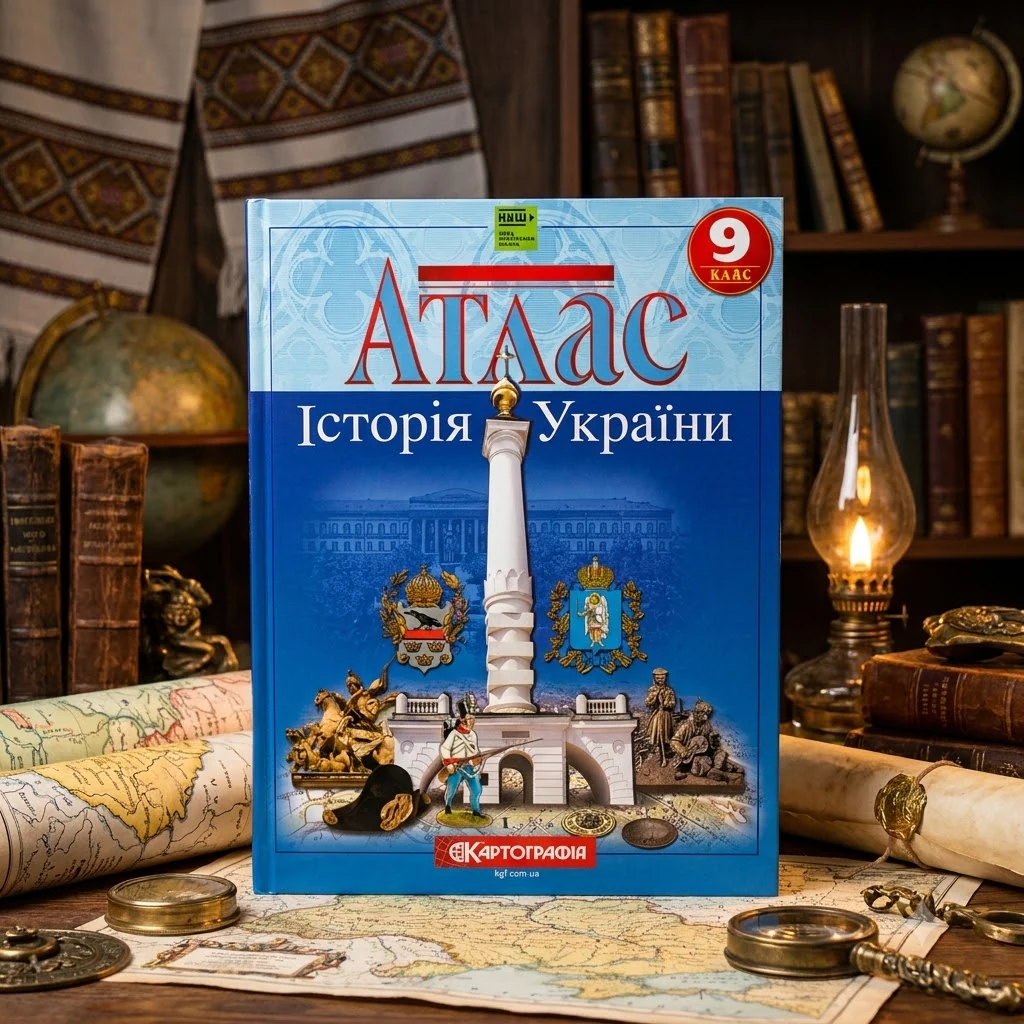 Атлас 9 клас "Історія України", Картографія