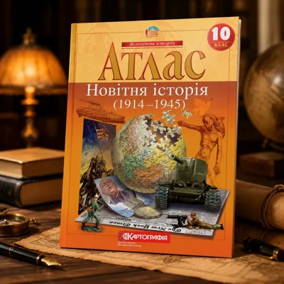 Атлас Картографія Новiтня iсторiя 10 кл