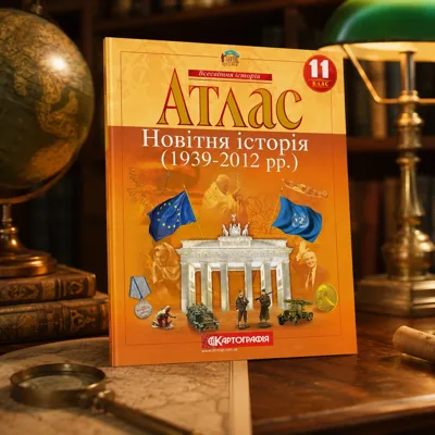 Атлас Картографія Новiтня iсторiя 11 кл