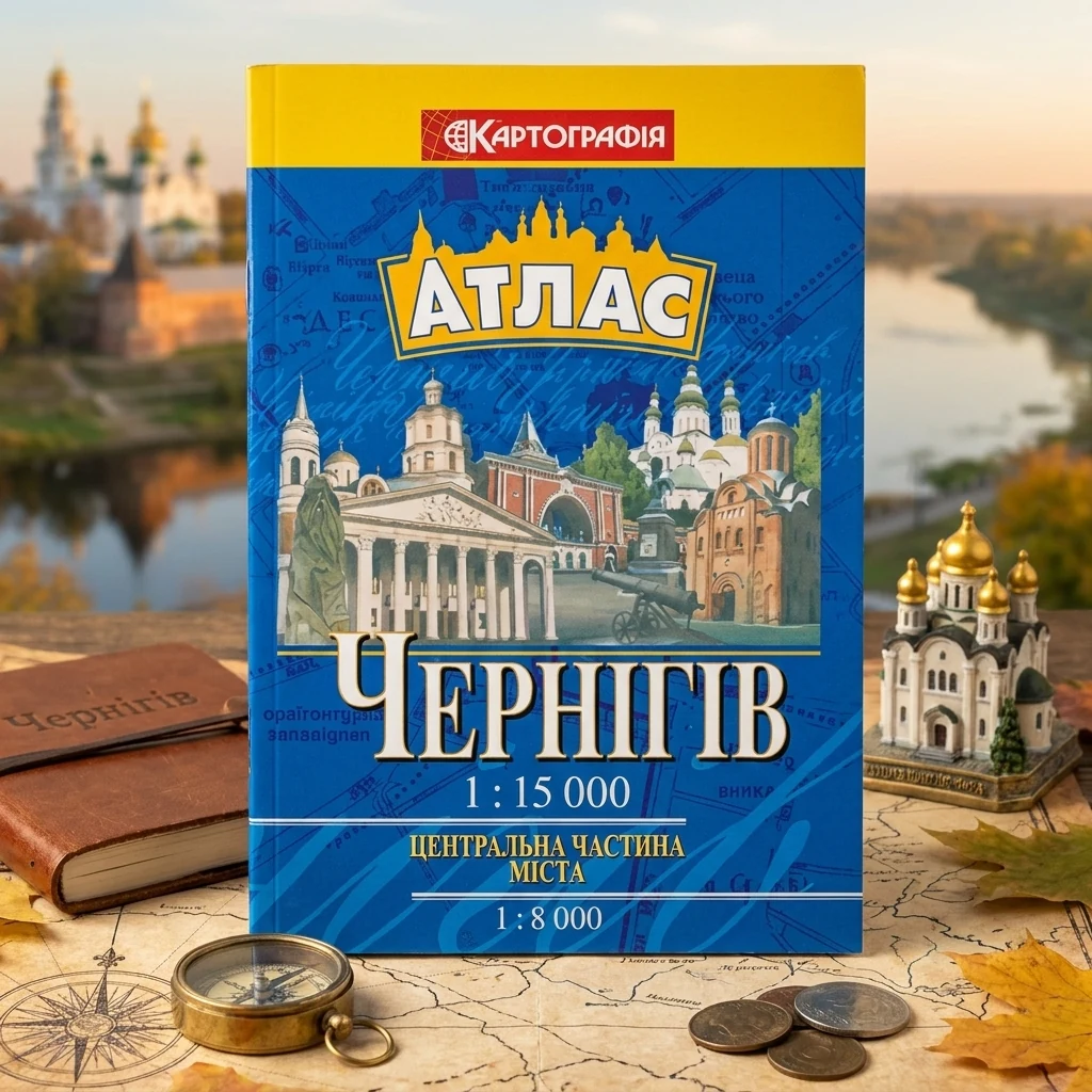 Атлас міста Чернігів кишеньковий
