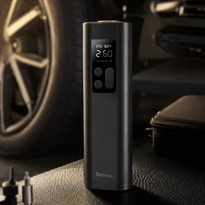 Автомобільний насос Baseus Super Mini Inflator Pump black