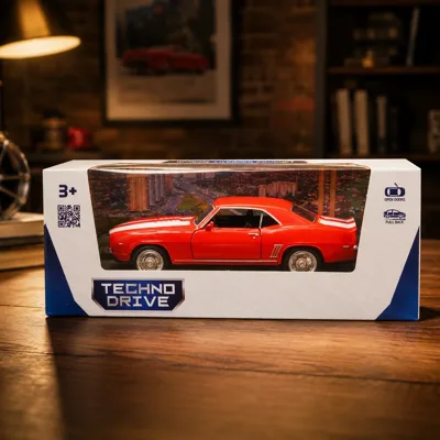 Автомодель - CHEVROLET CAMARO 1969червоний 250336U