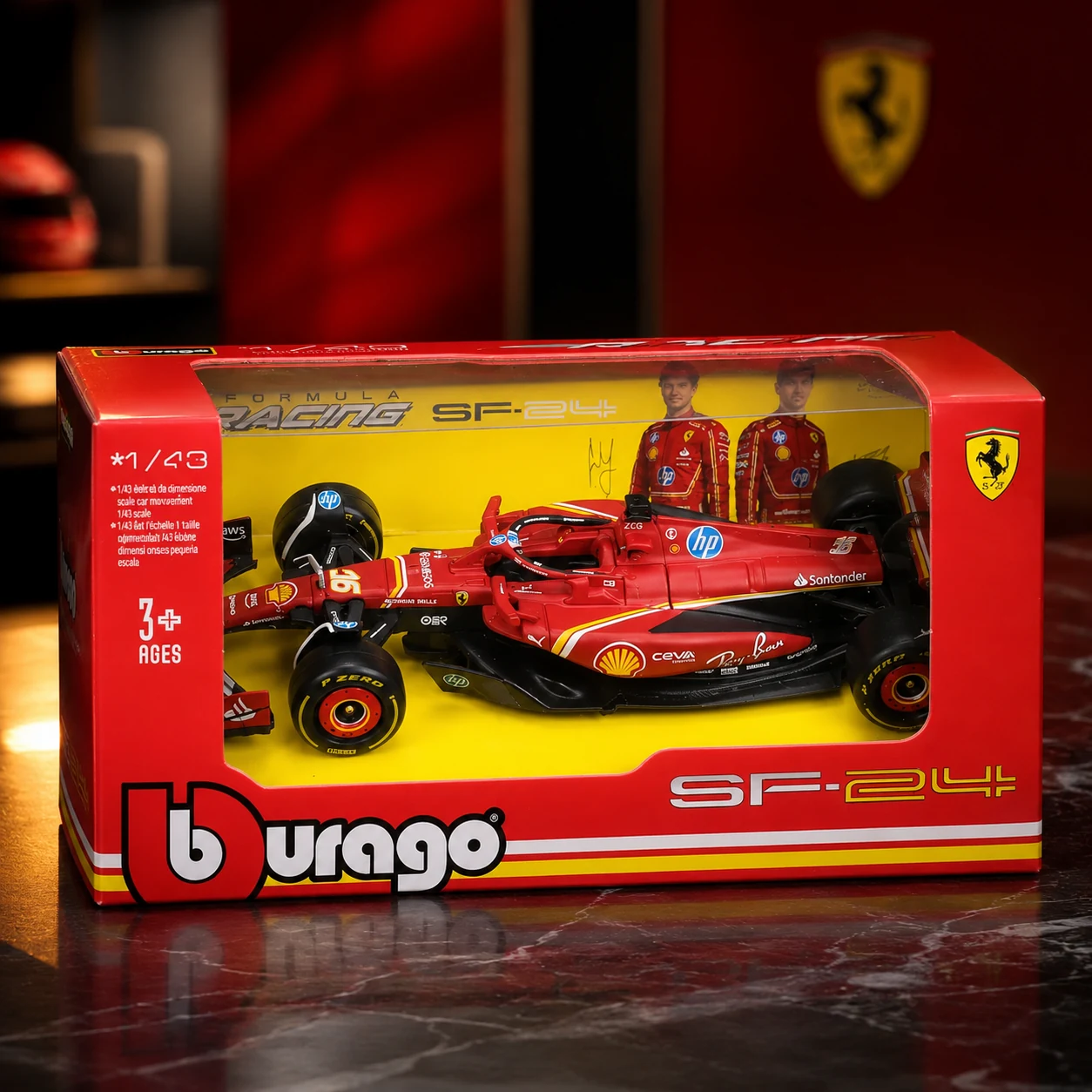 Автомодель - FERRARI RACING - SF-24 18-36844 — 