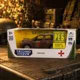 Автомодель серії Шеврони Героїв– TOYOTA PRADO –24 ОМБр KM618824 — фото 1