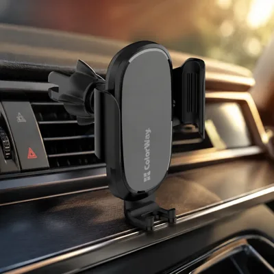 АЗП ColorWay Air Vent Car Wireless Charger 15W Black (CW-CHAW038Q-BK)