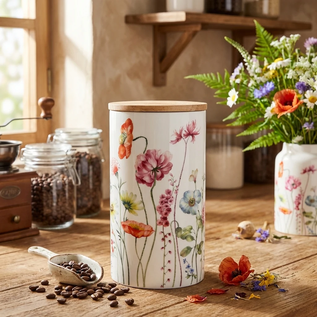 Банка для кави Flower Garden 1 л