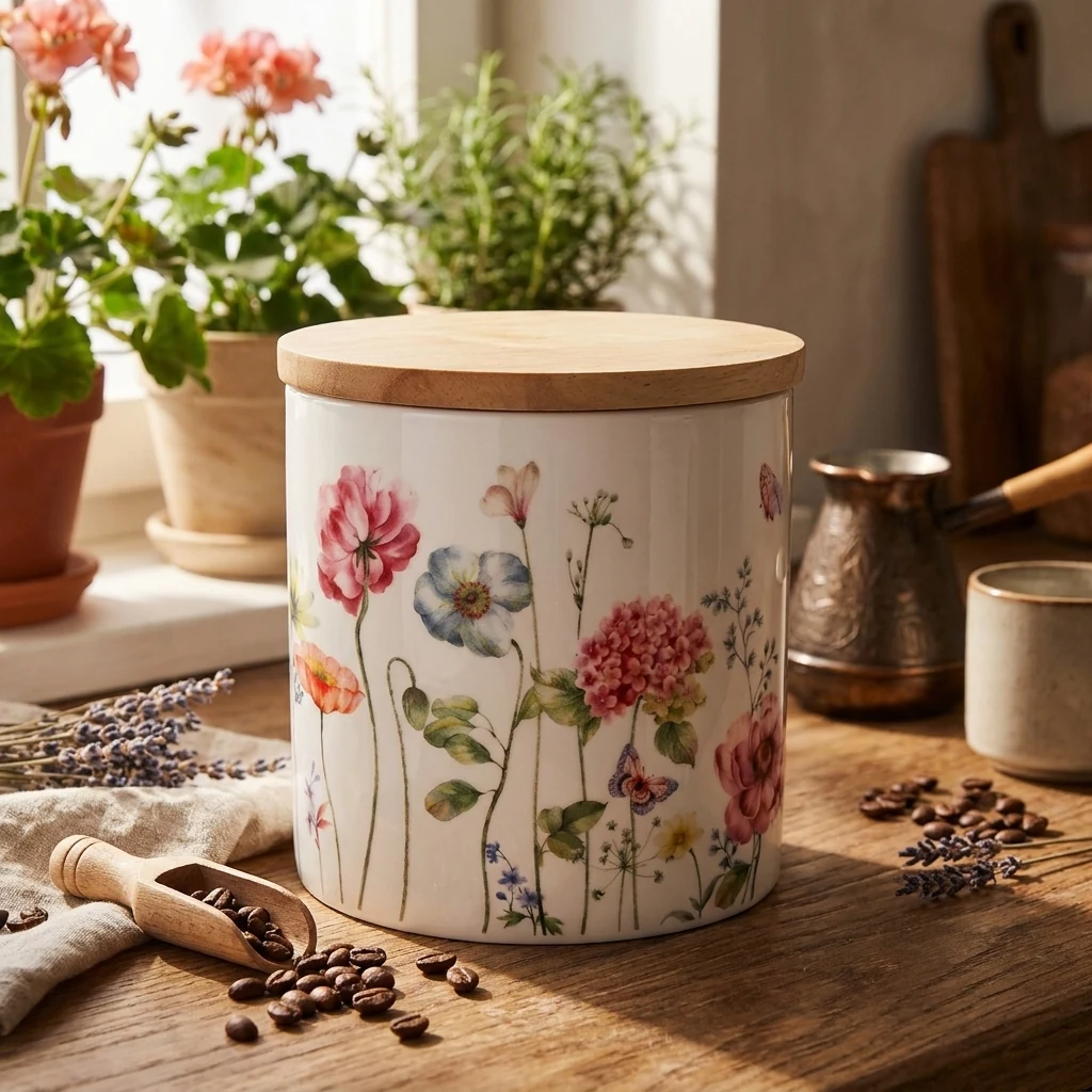 Банка для кави Flower Garden 460 мл