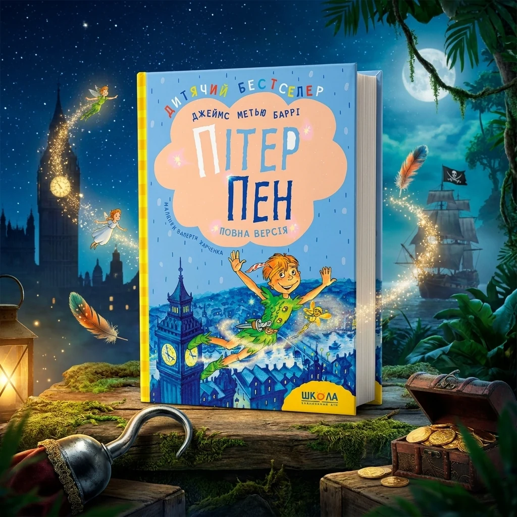Пітер Пен. Повна версія — Дж. Баррі
