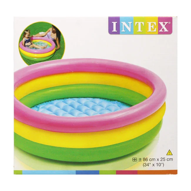 Басейн надувний 86*25 см 68 л INTEX