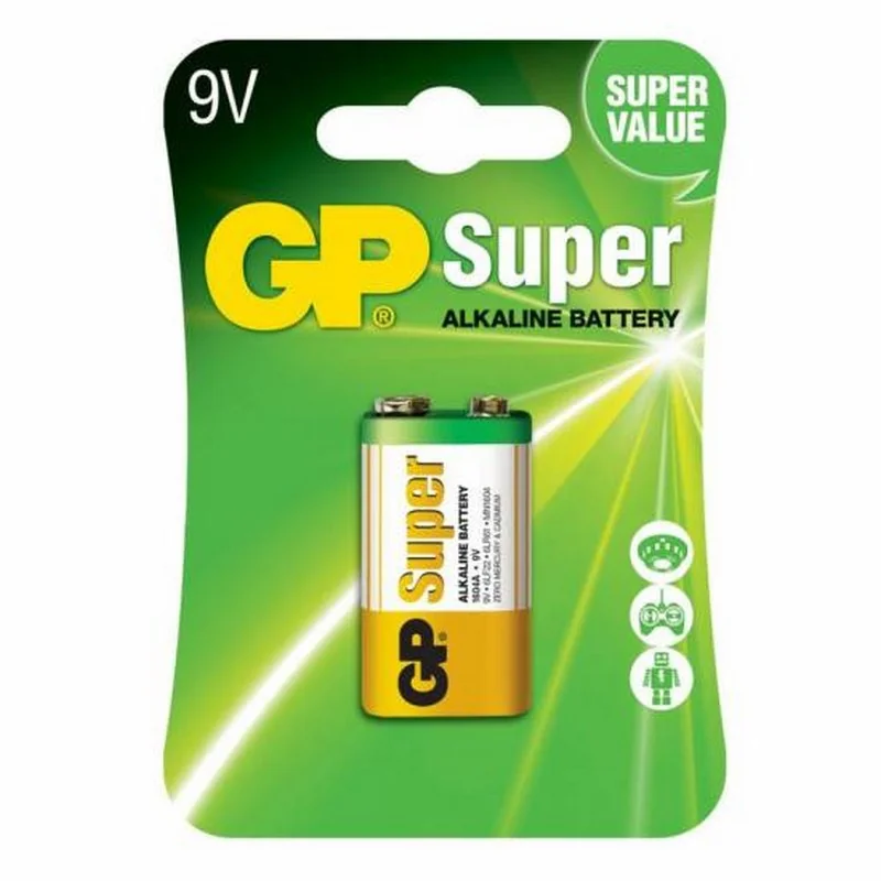 Батарейка 6LF22(крона) GP super alkaline — фото 2