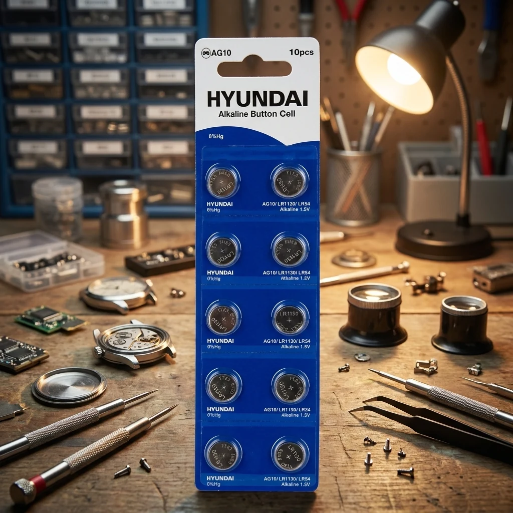 Батарейка AG10/189/LR54/LR1130 Hyundai