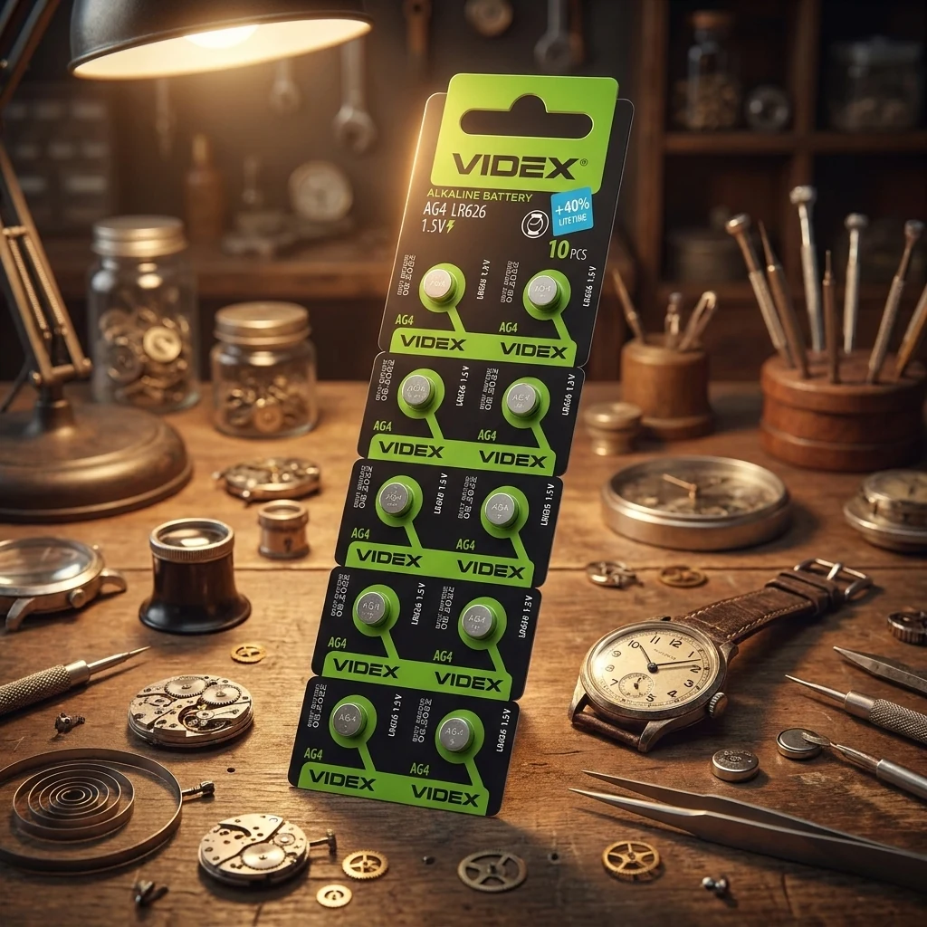Батарейка AG4/377 Videx