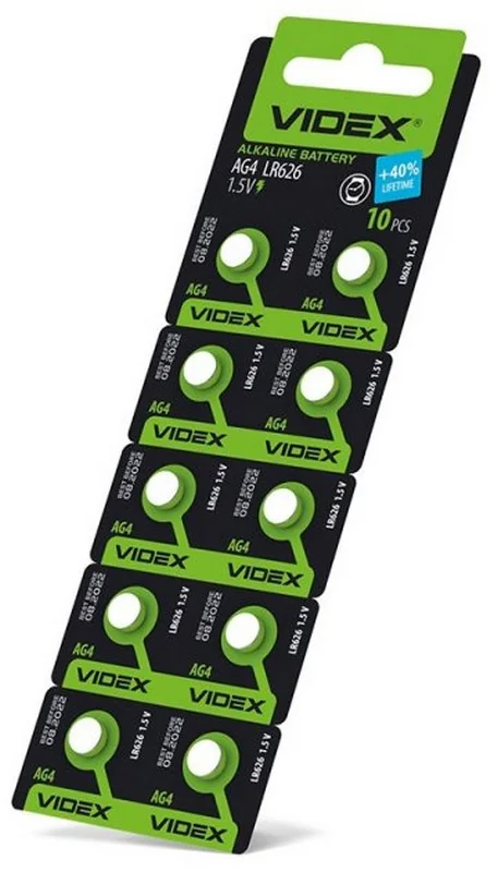Батарейка AG4/377 Videx — фото 2