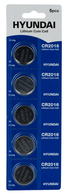 Батарейка CR2016 Hyundai — фото 2