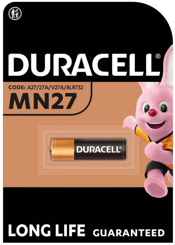 Батарейка Duracell MN27/Energ.A27(12V) — фото 2