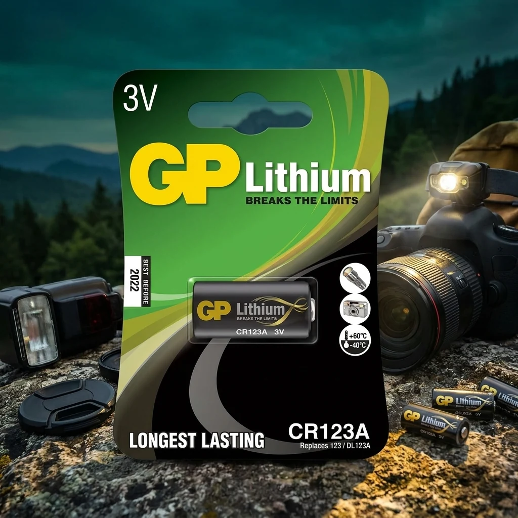Батарейка GP CR123A-U1